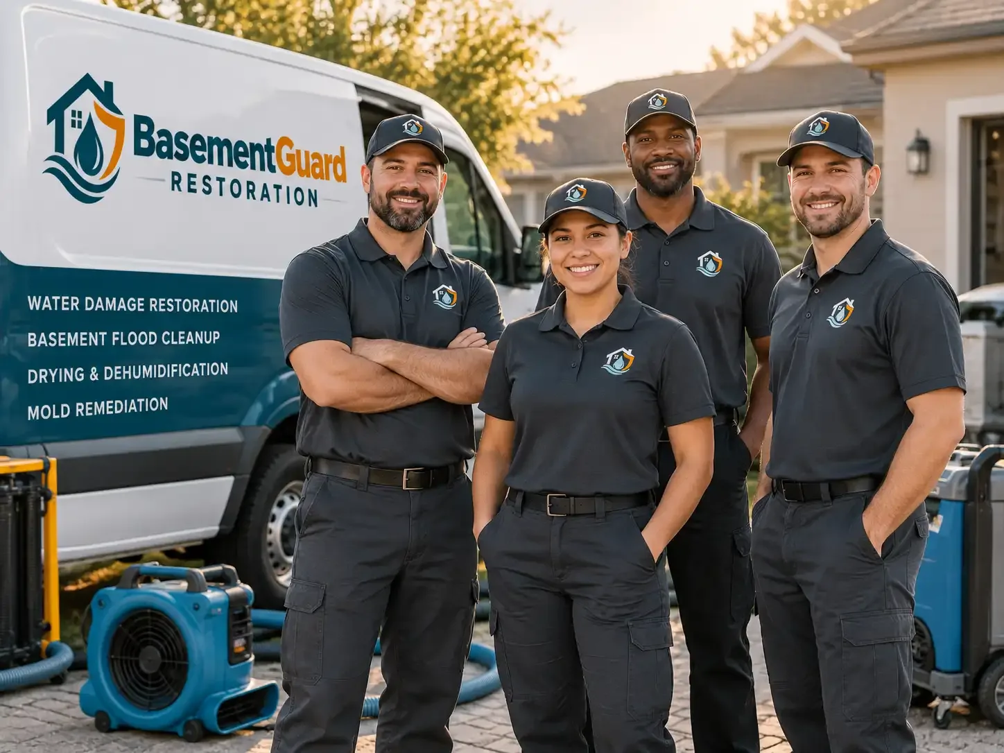 Basement Water Damage Restoration company in Sunbury, NC